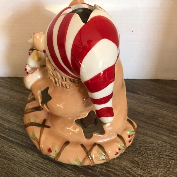 Holiday Cat  Tealight Holder - Picture 5 of 12